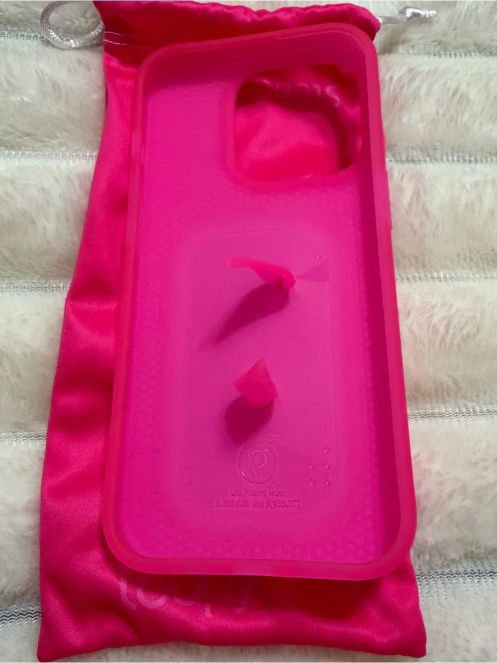 Loopy Case Hot Pink Phone Case with Built-In Hand Strap